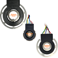 Mini Encodeur Passif à Résolution Absolue 9,52 mm à Arbre Creux 12 Bits 20K RPM IP69 150°C pour le Contrôle de la Vitesse, de l'Angle et de la Position des Moteurs PMSM
