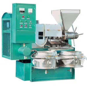 Máquina de prensado de aceite de copra de coco, tornillo de cocina de soja con filtro