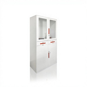 Premium Grade Steel Office Modern Style Triple-Door Metal <b>Locker</b> Detachable Structure for Gym School Office with OEM Option - Product Image 4