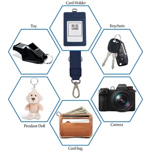 Lanière télescopique de téléphone portable, porte-clés collier, carte de travail, sangle de cou, Logo personnalisé, corde bleue, pour <span class=keywords><strong>iPhone</strong></span> <span class=keywords><strong>se</strong></span>, 1 pièce - Product Image 5