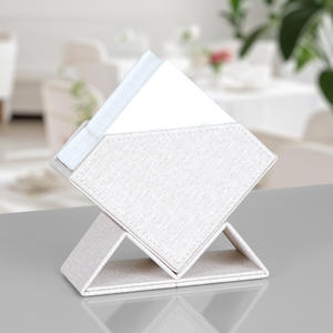 Boîte à mouchoirs en diamant, boîte à serviettes en papier pour restaurant commercial, boîte à mouchoirs en <span class=keywords><strong>cuir</strong></span> pour café, boîte à mouchoirs en papier - Product Image 4