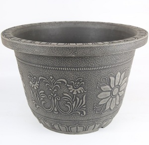 פרחים מלאכותיים זולים עציץ עציצים גדולים חיצונית גינה גדולה שרף - Product Image 6