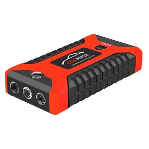Arrancador de Coches de Emergencia 12V de Gran Capacidad 600A Rojo con Encendido Diésel y Cargador de <span class=keywords><strong>Batería</strong></span> - Product Image 6