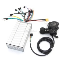 Contrôleur à entraînement direct DAMAO 48V/72V 50A avec écran et accélérateur pour trottinette électrique à double moteur, accessoires de rechange