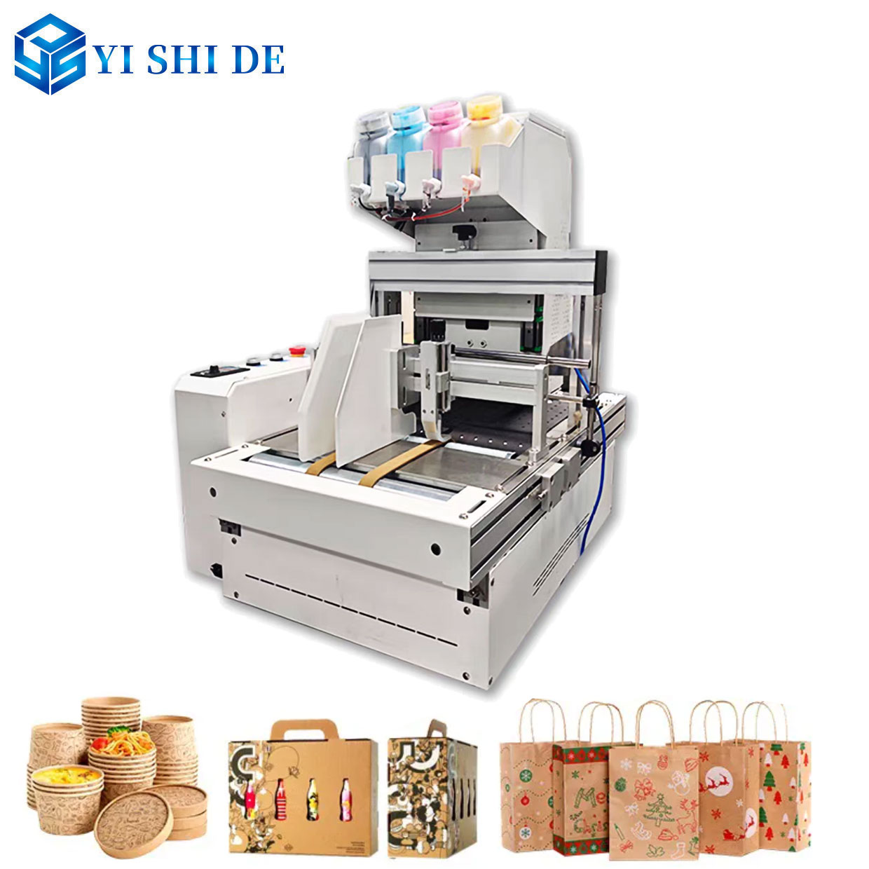 Corrugated cardboard box digital printing machine, kraft paper small printing machine, corrugated cardboard box desktop printer