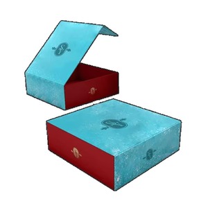 Luxury Custom Logo <b>Square</b> Shape Necklace Foldable Gift Magnet Magnetic Boxes Jewellery Packaging with Logo - Product Image 3