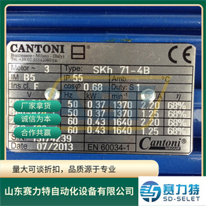 Motor Trifásico Cantoni de 4 Kw y 1455 Rpm con Montaje a Pie para Uso Industrial - Product Image 5