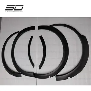 Accessoires de voiture de style SD Kit de carrosserie en FRP/fibre de carbone Arcs de roue Extensions de carrosserie larges Fender Flares pour Tesla Model Y