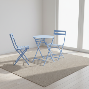 Chaise et table pliantes en métal populaires sur Internet Chaise balançoire extérieure <span class=keywords><strong>simple</strong></span> pour café et dessert Inspiré par la boutique de thé au <span class=keywords><strong>lait</strong></span> - Product Image 2