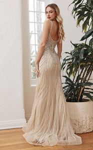 Vestido de Noche de Lujo con Lentejuelas Personalizado para Mujer, Vestido de Fiesta Sexy con Cuello en V, Vestido de Noche Elegante de Sirena para Graduación, Fabricante - Product Image 3