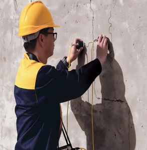 Instrumento de Prueba de Profundidad de Grietas en Concreto por Ultrasonido, Detector de Profundidad de Grietas y Resistencia del Concreto por Ultrasonido, Escáner de Concreto - Product Image 5