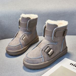 รองเท้าบูทหิมะผู้หญิงฤดูหนาวใหม่รองเท้าผ้าฝ้ายอุ่นๆ - Product Image 3