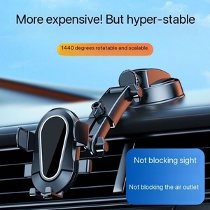 Universal 360 Rotation Smart Phone Cell Mobile Holder Multifunctional Bracket Stand <b>Car</b> Mobile Smart Suction Phone Holder - Product Image 5