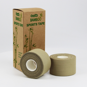 Cinta Kinesiológica de Fibra de Bambú Compostable y Libre de Látex Personalizada para Atletas y Deportes - Product Image 2