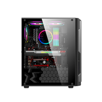 Computadora de Escritorio de Alto Rendimiento para Juegos, Configuración Completa con Tarjeta Gráfica I5 I7 RX580 2060 3060, PC de Escritorio para Juegos