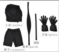 Costume de cosplay Ecoparty Nier Automata Yorha 9S, tenue de jeu, uniforme pour homme, perruque argentée d'anime, vêtements d'Halloween, jeu de rôle