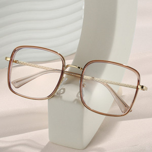 <span class=keywords><strong>2025</strong></span> thời trang TR90 kính quang học vuông trang trí kính Chắp Vá Màu <span class=keywords><strong>Google</strong></span> Khung in chống ánh sáng màu xanh kính - Product Image 2