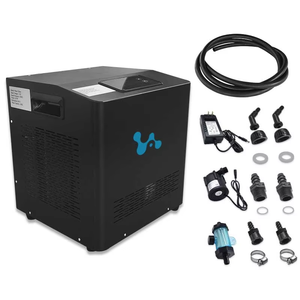 Vanace 2/3 HP Bain de glace Machine à eau froide pour piscine avec filtre à pompe Capacité de 700L 4-6 heures de refroidissement - Product Image 5