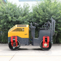 Nouveau Compacteur Routier à Double Tambour FURD 1,8 tonne – Mini Rouleau Compresseur Diesel Prix Compétitif