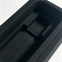 Insert en mousse EVA haute densité découpé sur mesure, antichoc, pour flacon de parfum, emballage de boîte cadeau cosmétique