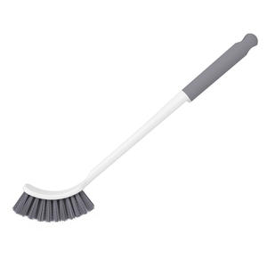 Brosse de toilette carrée Yiwu à long manche, durable, design ergonomique pour le nettoyage de la salle de bain - Product Image 1