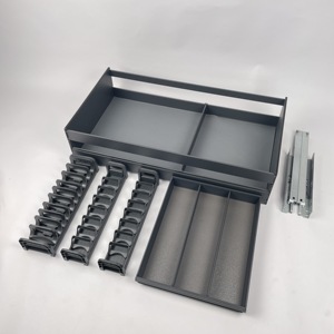 Organizadores de gabinete Goldmine JH, cestas extraíbles, platos profundos, cuencos, cestas de almacenamiento, cajones de gabinete deslizantes para vajilla - Product Image 3