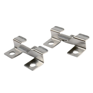 Attaches cachées Clips en acier inoxydable pour plancher pont WPC Decking accessoires verrouillage installer Wpc solive Support bord couverture - Product Image 4