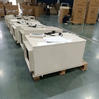 Dehumidifier Industri 158L Terpasang di Langit-langit 1200m³/jam Aliran Udara Tugas Berat untuk Pabrik Rumah Kaca Tegangan Khusus