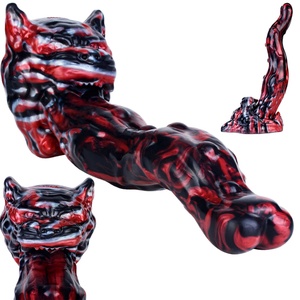 NNSX Dildo de Lengua Grande, Pene Monstruoso de Fantasía, Tapón Anal, Estimulación Anal y Vaginal, Dildo de Lengua de Silicona para Mujeres y Hombres, Juguetes Sexuales - Product Image 1