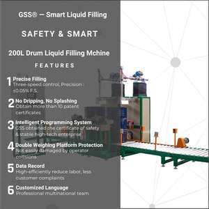 GSS 1500KG Semi-Automatic Liquid Drum IBC Filling Machine Toluene <strong>Xylene</strong> <strong>Chemical</strong> Weighing Explosion Proof Long Nozzle Plastic - Product Image 2