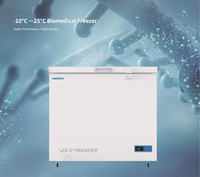 Réfrigérateur à congélateur horizontal de qualité de laboratoire commercial 226L/358L/508L -25C