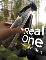 Support de téléphone antichoc LISEN, support universel pour vélo, support antidérapant pour les grands smartphones sur les guidons de VTT et de moto