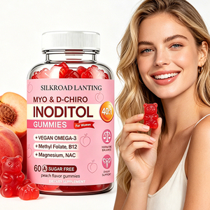 Gomitas de Inositol para la Salud Ovárica y la Fertilidad en Mujeres, Suplementos Vitamínicos, Mio-Inositol y D-Chiro-Inositol para Adultos - Product Image 2