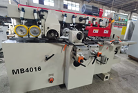 Machine à bois WELLMAX CNC Six broches Mouleur à quatre côtés 5kw Consommation d'énergie maximale avec roulement de moteur à noyau PLC