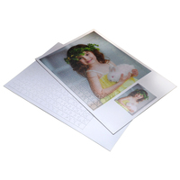 Puzzles magnétiques personnalisés Mi Yu ZL-12 avec cadre en papier format A5, impression par transfert thermique par sublimation 4 couleurs