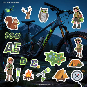 Etiquetas Adhesivas de PVC con Diseños de Anime y Graffiti, Impresión de Precisión, Resistentes al Agua, para Empaquetado, Venta al Por Mayor - Product Image 6