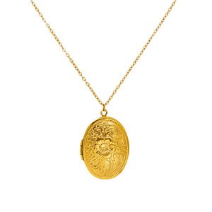 Fashion Layered Necklace With Star Pendant And Photo Locket For Women Gift - Product Image 5