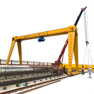 La industria de la construcción en <span class=keywords><strong>Costa</strong></span> de Marfil utiliza grúas de pórtico de haz único de 40m de largo y 10m de altura - Product Image 1