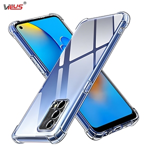 <span class=keywords><strong>Custodia</strong></span> per <span class=keywords><strong>Oppo</strong></span> <span class=keywords><strong>A74</strong></span> 4G con design trasparente antiurto, imbottitura in TPU e airbag protettivi perimetrali anti-caduta - Product Image 1