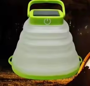 Veilleuse suspendue en silicone lumière de tente étanche extérieure <span class=keywords><strong>charge</strong></span> solaire et cour rechargeable USB - Product Image 2