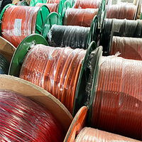 EV Silikon-Gummi-Abschirmkabel 10mm 16mm 35mm 50mm 70mm 95mm 150mm 240mm² 200C 1500V Blankes Kupfer-Batteriekabel für Energiespeicherung
