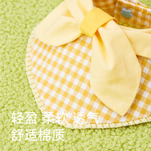 Baberos Fukumaru, baberos para gatos, serie Afternoon Tea, baberos para mascotas, baberos para gatos, decoraciones lindas para gatos. - Product Image 1