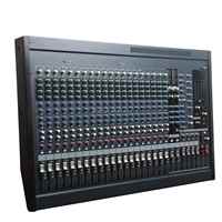 Console de mixage M24, 24 canaux, mixeur audio professionnel, table de mixage avec effets DSP doubles, égaliseur 3 bandes, préamplis micro pour scène et studio
