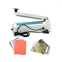 Machine de thermoscellage portable de type presse pour sachets de thé non tissés en nylon avec contrôle de température réglable