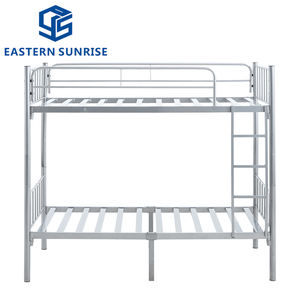 Cama Literas Doble de Metal Negro con Base de Listones - Product Image 5