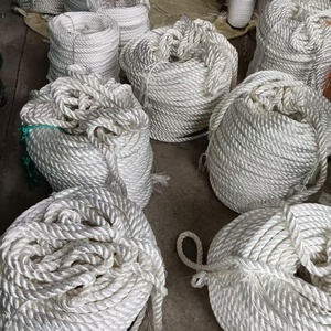 24 मिमी 3 स्ट्रैंड पॉलिएस्टर रस्सी जेट नाव समुद्री रस्सी मछली पकड़ने वाली रील पॉलीप्रोपाइलीन फाइबर पे नायलॉन रस्सी नलॉन की रस्सी एंटर - Product Image 6