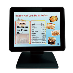 Layar Sentuh IPS Flat Kontras Tinggi, <span class=keywords><strong>Monitor</strong></span> Layar Sentuh Kapasitif, Tampilan Komputer POS 9.7 "10.1" 12.1 "14" 15 "15.6" - Product Image 1