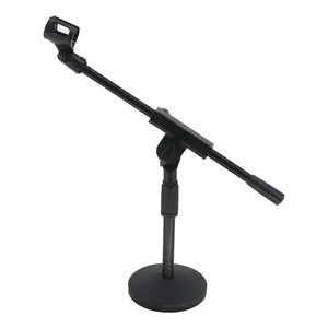 M-210 HEBIKUO Music instrument best cheap desk mount mic stand Desktop microphone stand