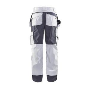 BLAKLADER - 150318601094D112 Pantalones artesanos con bolsillos para rodilleras Blanco/gris-PANTALONES DE TRABAJO EAN 7330509340486 - Product Image 2