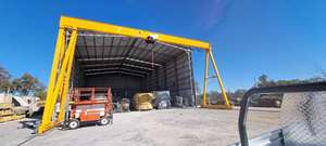 Grue à portique de levage de conteneurs sur rail Grue à portique pour conteneurs montada sobre rieles 20t 30t Grue à portique de voyage - Product Image 5